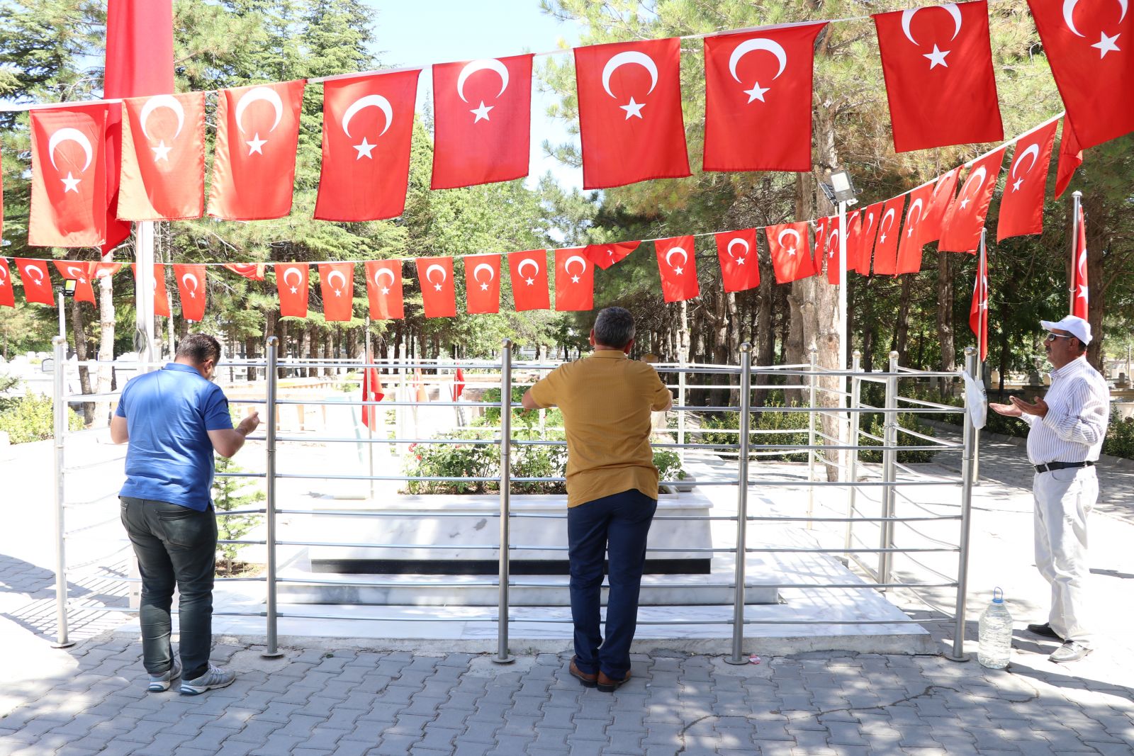 Halisdemir'e bayram ziyareti